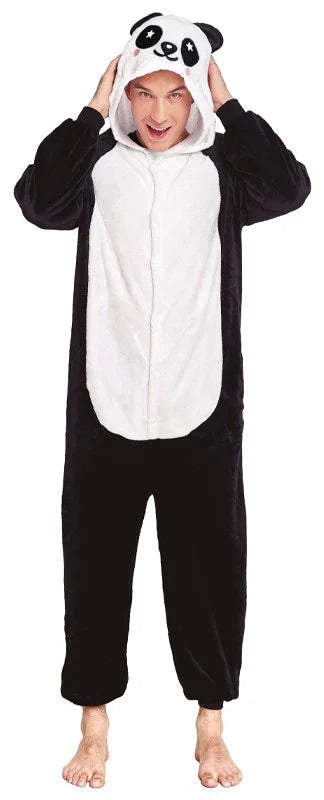 Disfraz de Oso Panda con Capucha para Adulto Oso Panda Partilandia